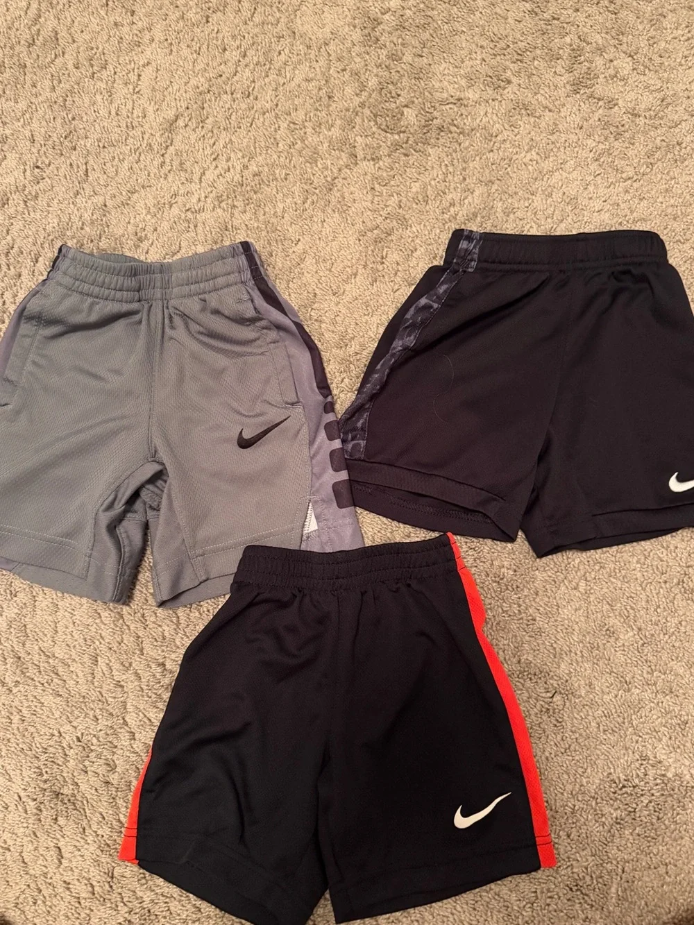 Bundle of 4T Nike boys shorts